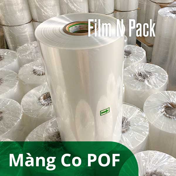 Màng co POF vật liệu tái chế PCR GRS TC